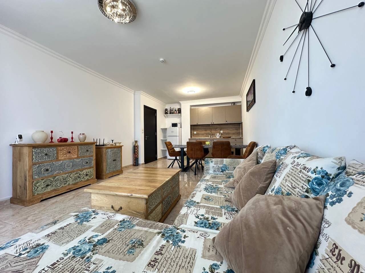 Wohnung mit zwei Schlafzimmern und Meerblick, 200 m vom Strand entfernt, in Sveti Vlas