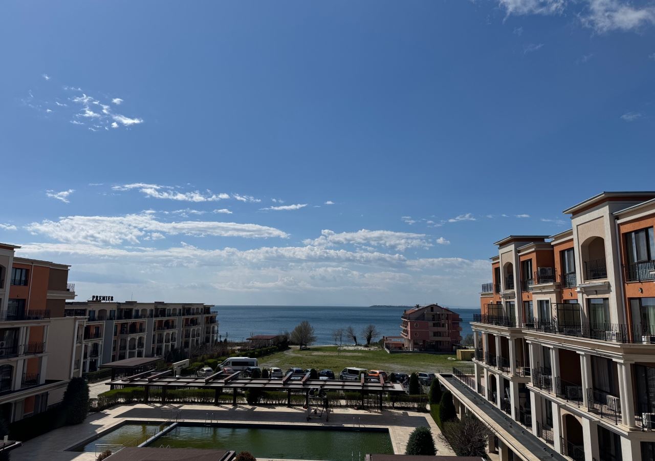 Studio in erster Meereslinie mit Meerblick in einem Luxuskomplex – vollständig möbliert und sofort nutzbar