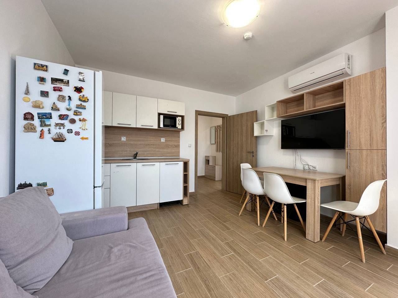 Drei-Zimmer-Wohnung in einem Elite-Komplex in Sunny Beach – moderner Luxus, Komfort und Meeresatmosphäre
