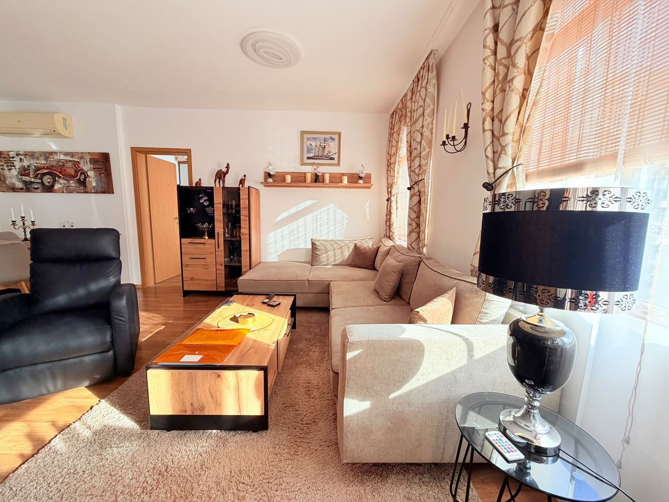 Luxuriöse Wohnung mit zwei Schlafzimmern und Poolblick in Aheloy – vollständig möbliert und bezugsfertig
