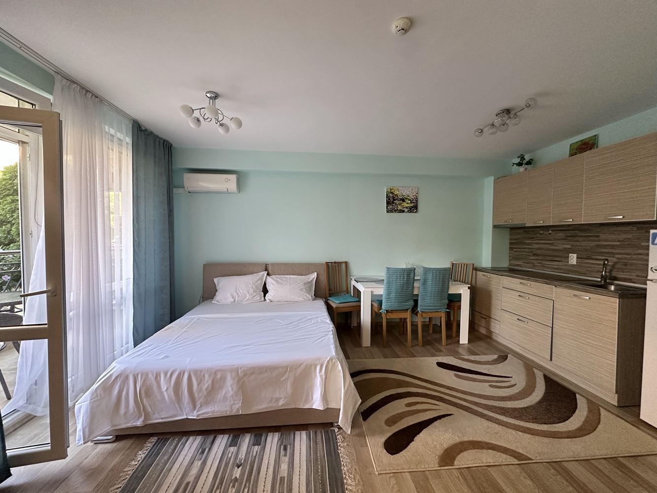 Studio in Sveti Vlas – Ruhe, Grün und hervorragende Lage nahe dem Meer
