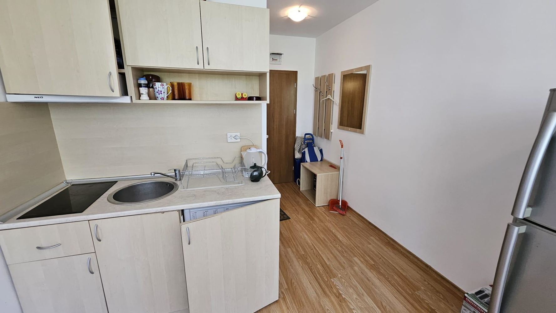 Gemütliches Appartment mit einem Schlafzimmer in einer modernen Wohnanlage, 500 Meter vom Strand in Sonnenstrand entfernt