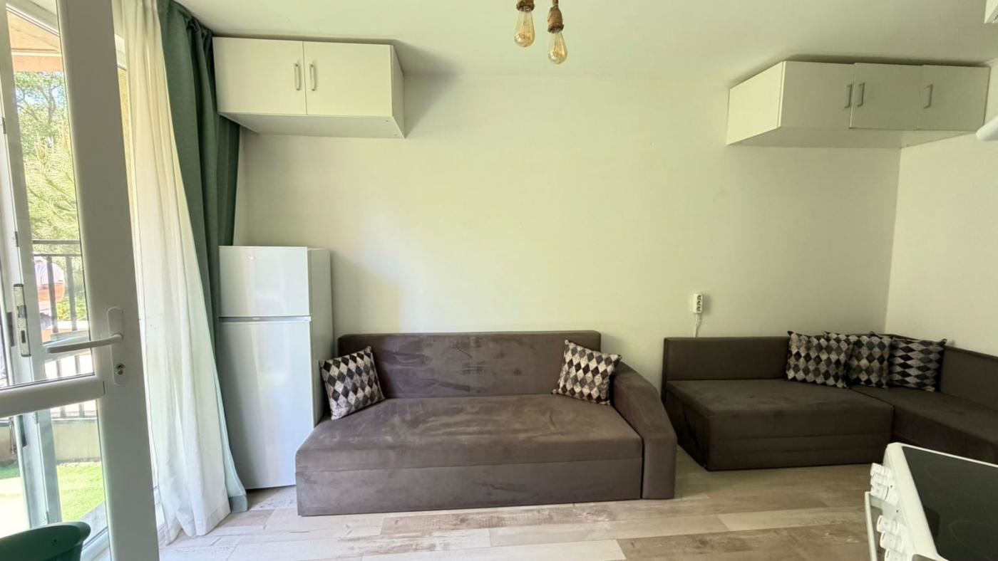 Luxus-Studio mit großer Veranda in einer prestigeträchtigen Anlage in Sonnenstrand – Komfort, Grünflächen und SPA-Entspannung