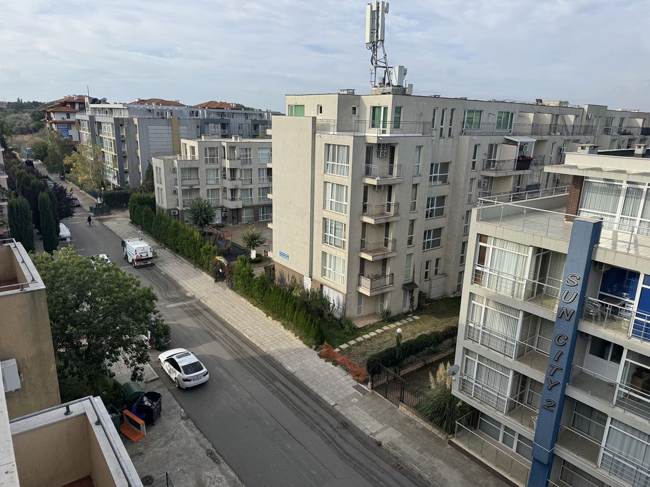 Wohnung mit einem Schlafzimmer und Panoramablick im Herzen von Sonnenstrand