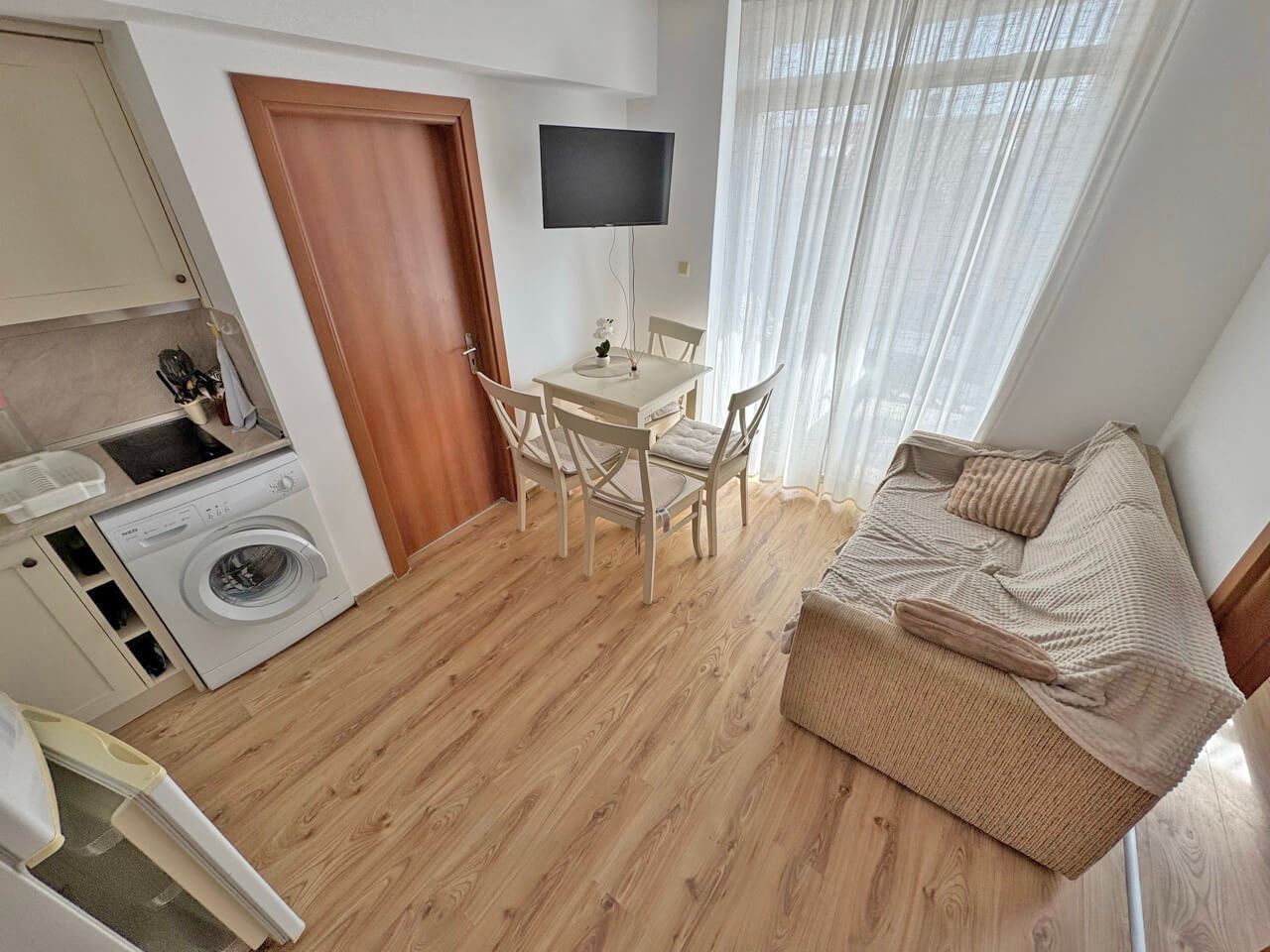 Gemütliche 3-Zimmer-Wohnung mit zwei Schlafzimmern in fußläufiger Entfernung zum Strand