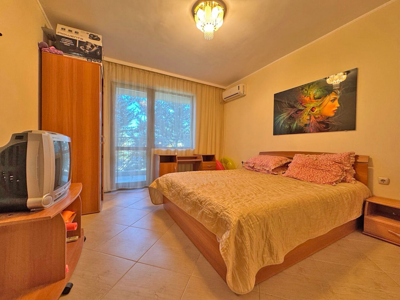 Ruhe und Komfort in Sonnenstrand – möblierte Wohnung mit einem Schlafzimmer und niedrigen Instandhaltungskosten