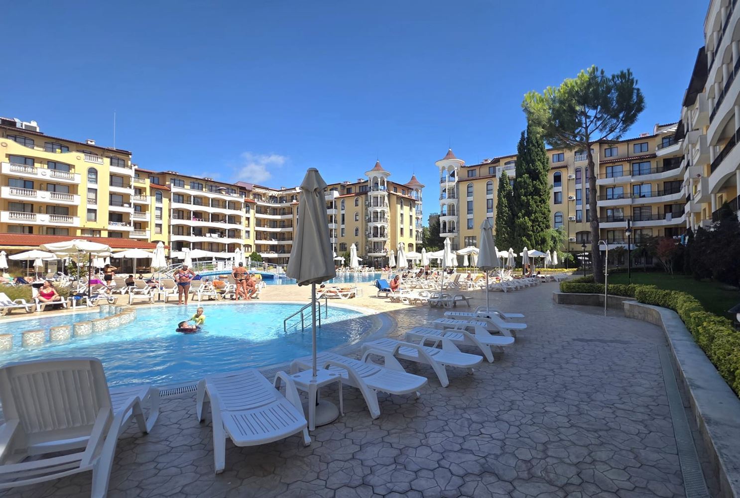 Komfort am Meer und Urlaubsatmosphäre – Studio mit hervorragenden Annehmlichkeiten in Sonnenstrand