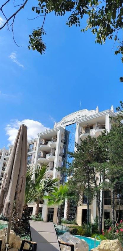 Gemütliche Ein-Zimmer-Wohnung in einer Luxusanlage in Sonnenstrand