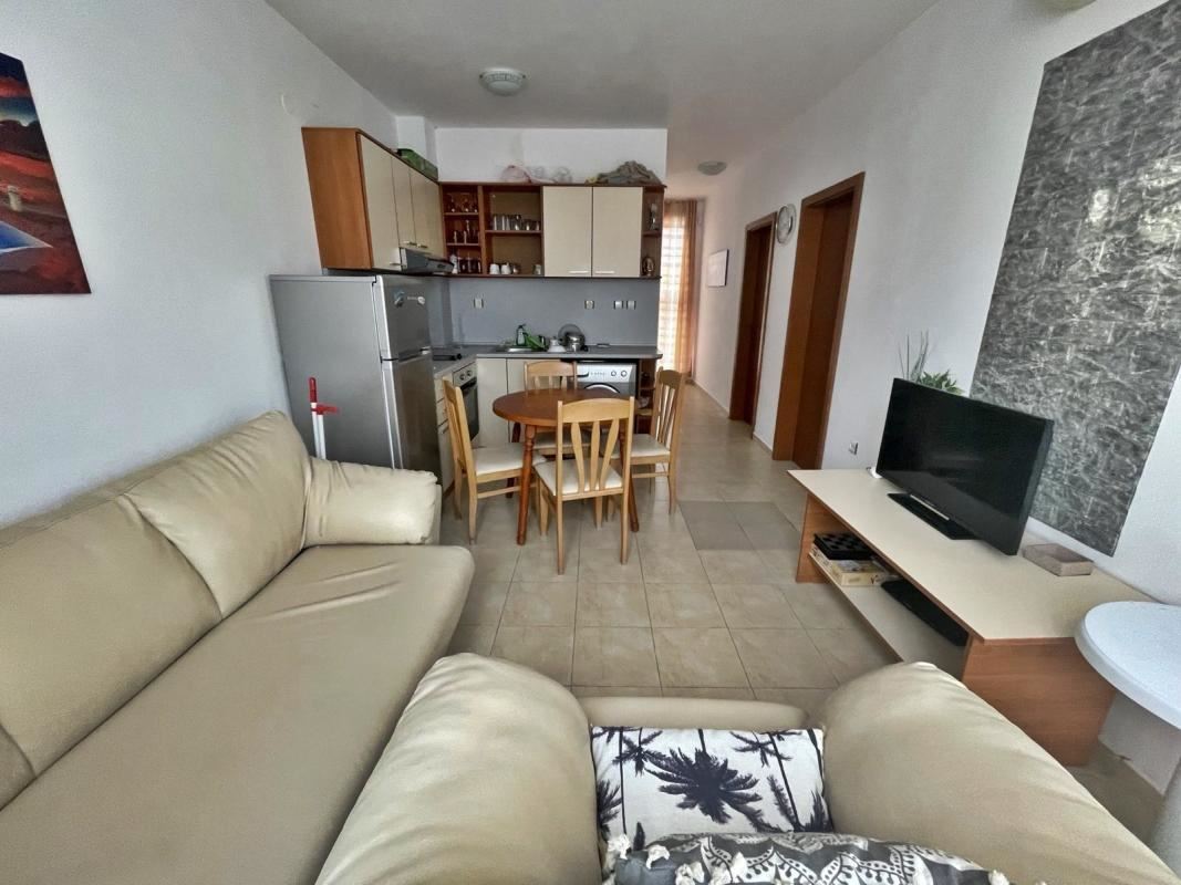 Voll möblierte Drei-Zimmer-Wohnung (Wohnung mit zwei Schlafzimmern) in Sonnenstrand – Komfort, Gemütlichkeit und sichere Investition