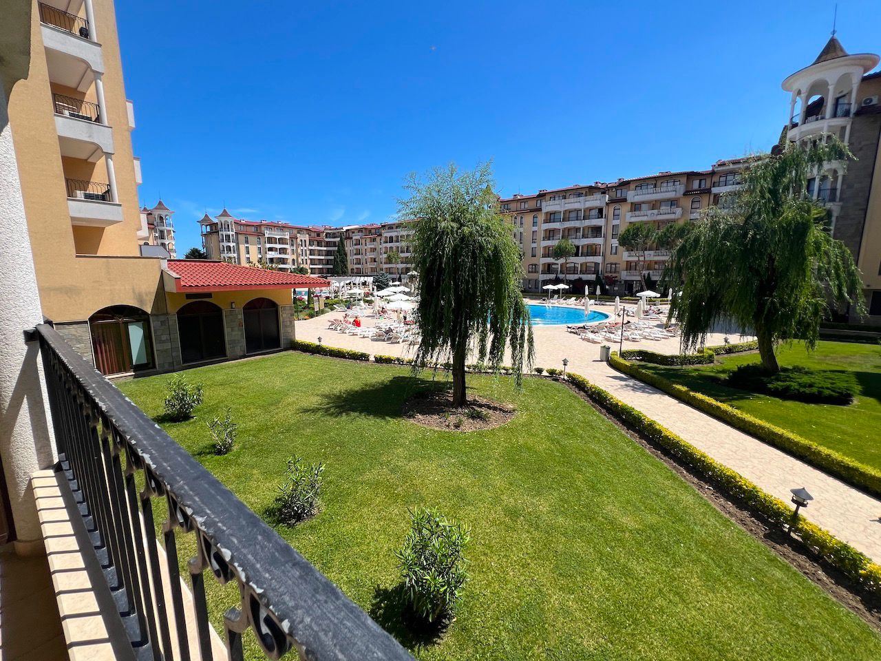 Komfort, Sicherheit und erstklassige Annehmlichkeiten – elegante Wohnung mit einem Schlafzimmer in Sunny Beach