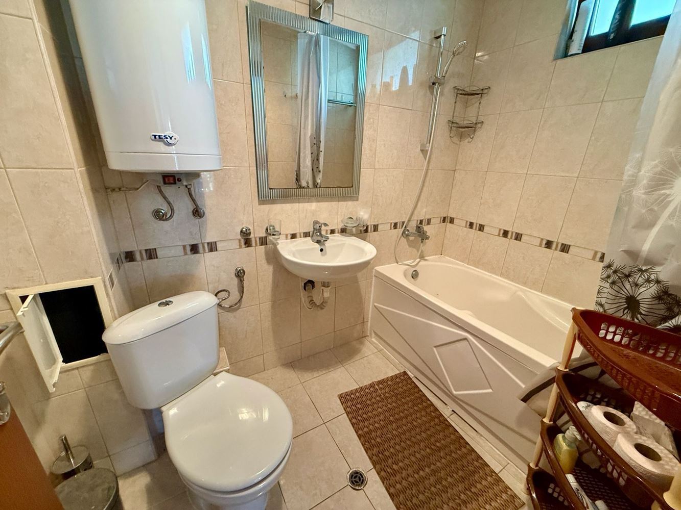Gemütliche Zweizimmerwohnung mit Garten und hervorragenden Annehmlichkeiten in der Region Sunny Beach