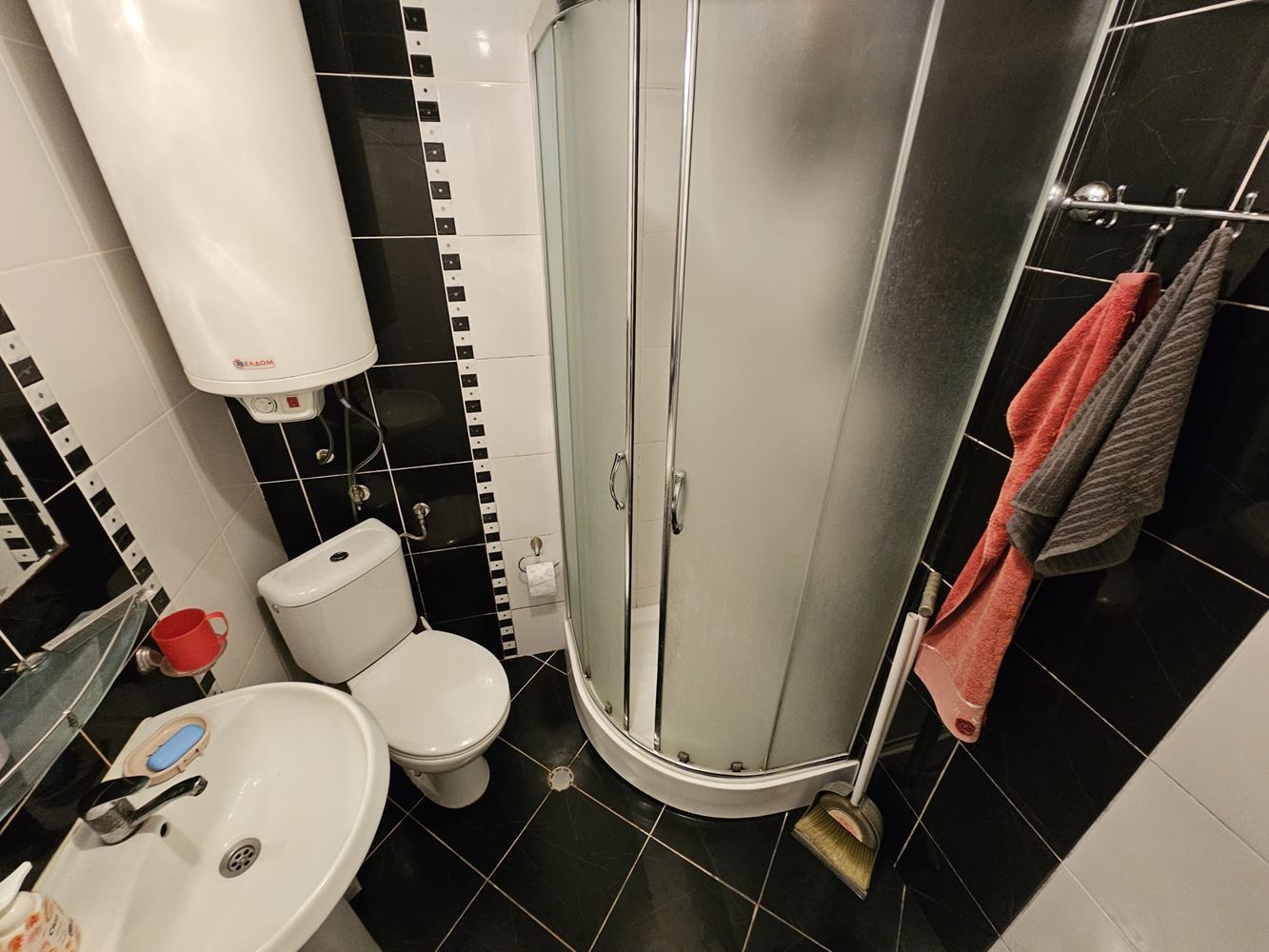 Studio mit Meerblick in Sveti Vlas – mit Parkplatz und ohne Wartungsgebühr