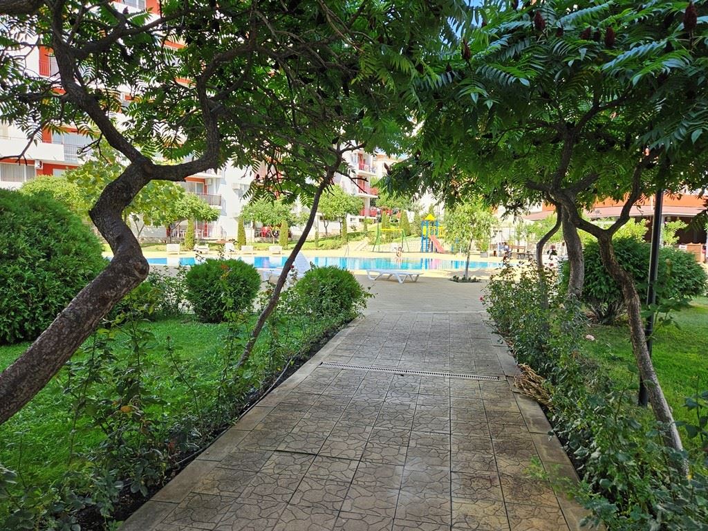 Sveti Vlas, erste Reihe am Meer – 2-Zimmer-Wohnung mit Meerblick