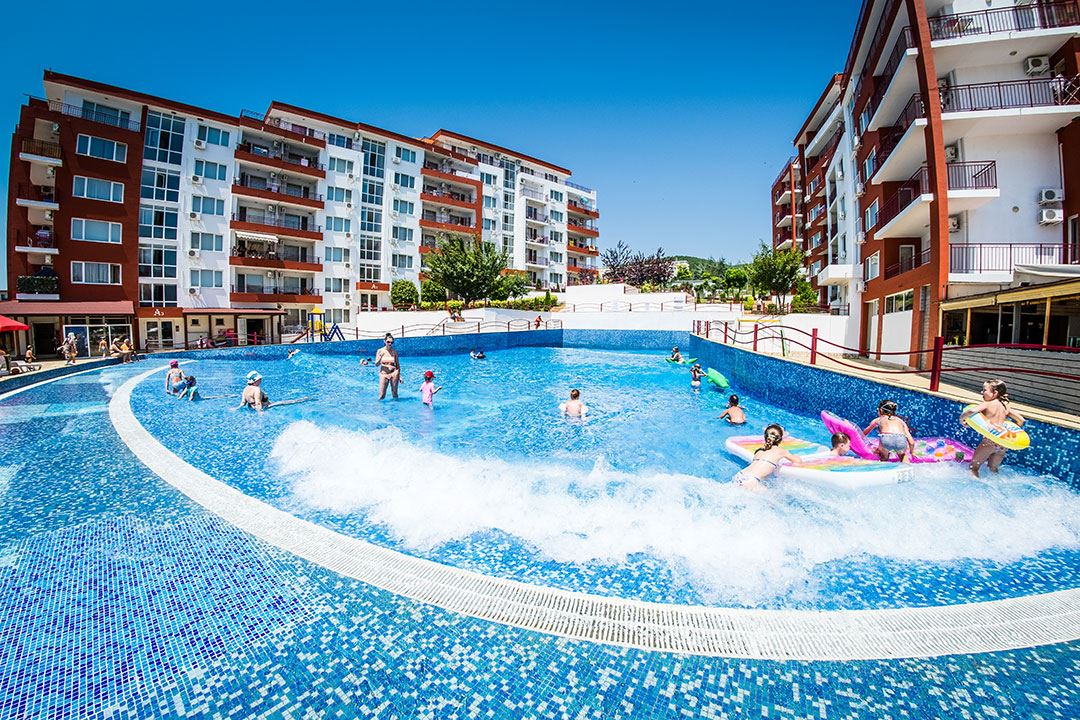Wunderschöne 2-Zimmer-Wohnung in Sveti Vlas mit Meerblick – hervorragende Investition nur wenige Schritte vom Strand entfernt