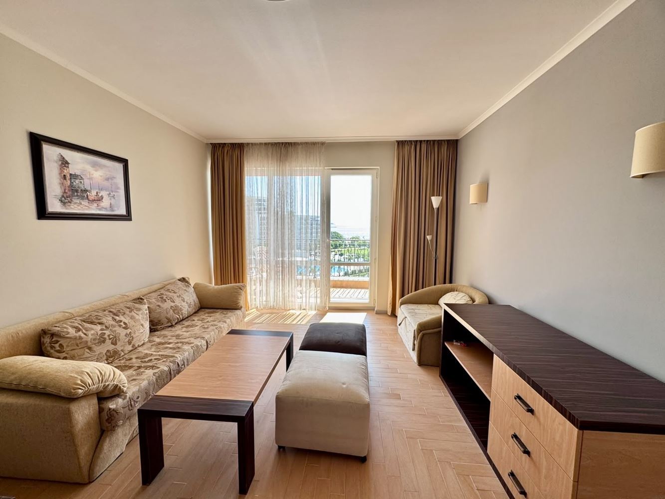 Luxuriöse Wohnung am Meer mit Panoramablick in einer prestigeträchtigen Anlage in Sonnenstrand