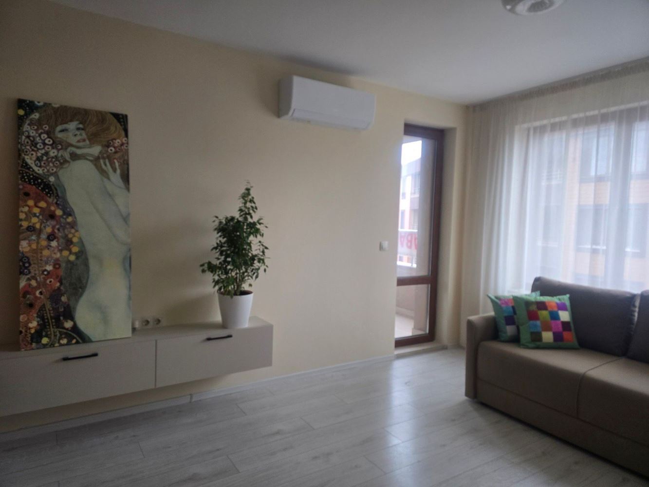 Neue Wohnung mit einem Schlafzimmer in Pomorie ohne Instandhaltungsgebühr – bezugsfertig