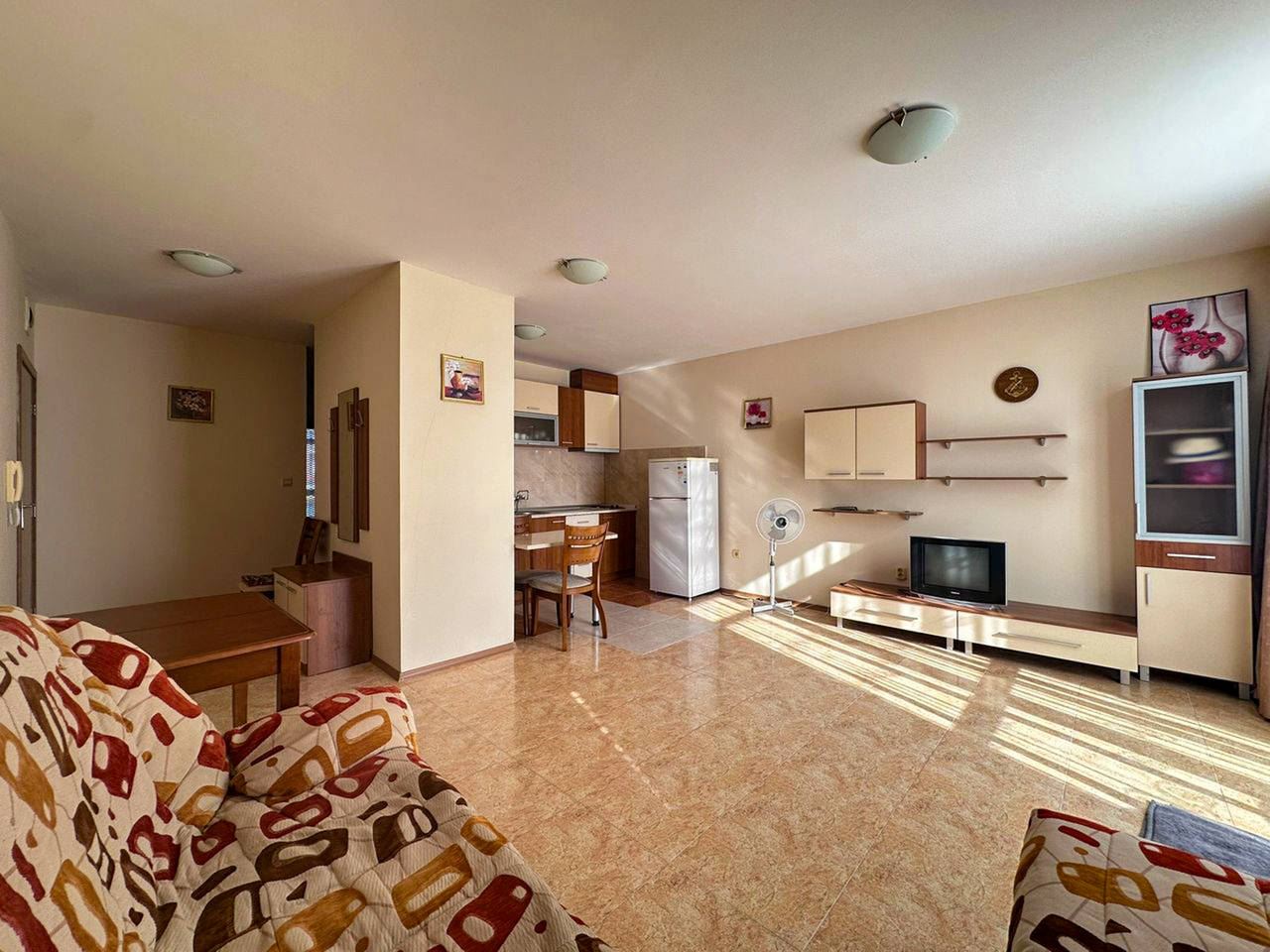 Geräumige Ein-Zimmer-Wohnung mit Baugenehmigung (Act 16) in Sunny Beach – Komfort, Stil und bezugsfertig