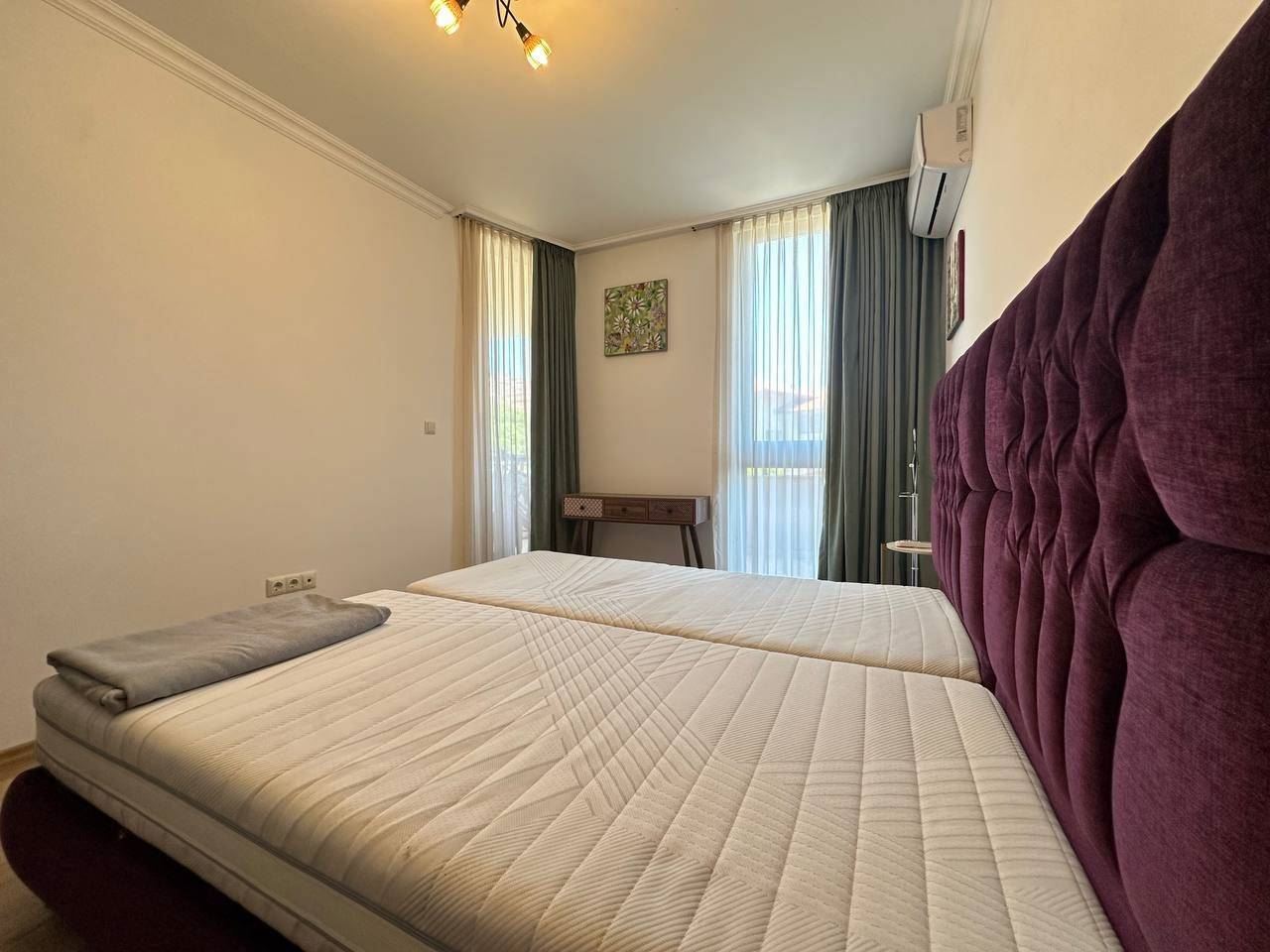 Wohnung mit zwei Schlafzimmern und Meerblick, 200 m vom Strand entfernt, in Sveti Vlas