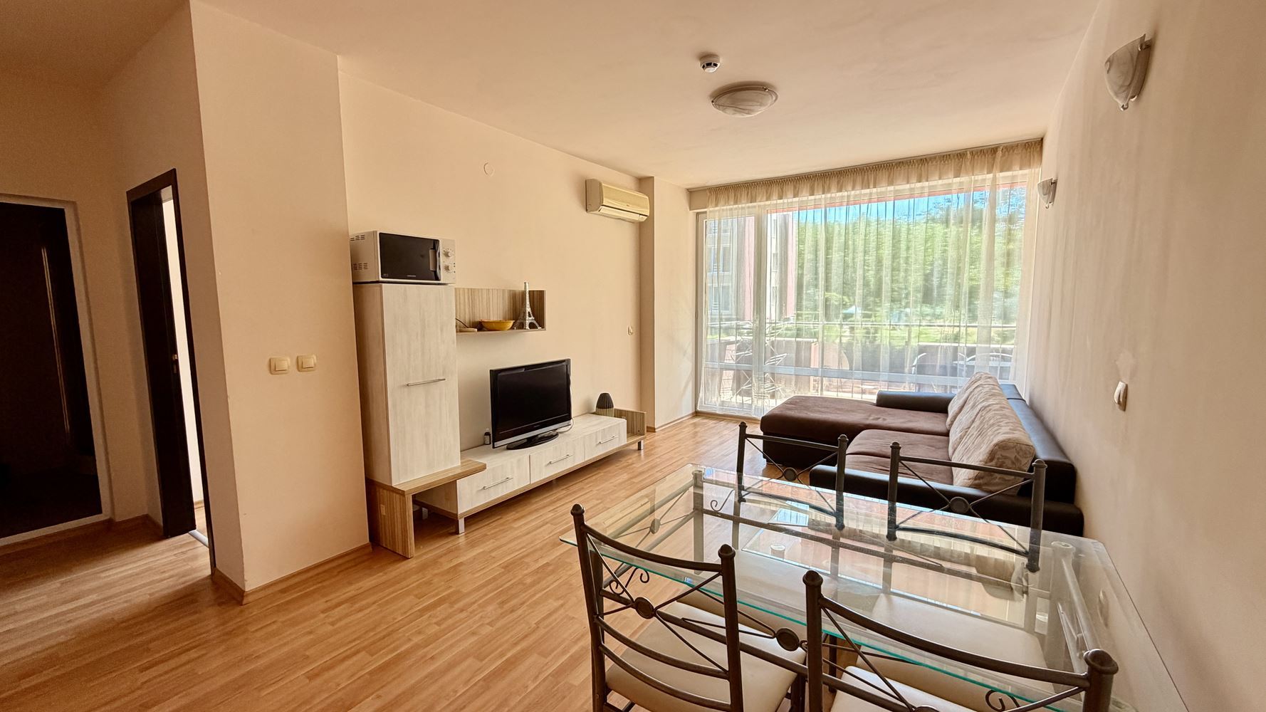 Sunny Beach: Wohnung mit einem Schlafzimmer 300 Meter vom Strand entfernt – Komfort, Qualität und hervorragende Investition
