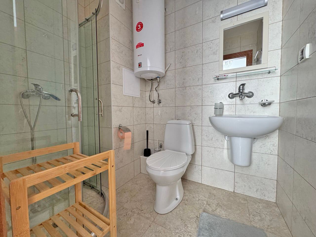 Gemütliche 3-Zimmer-Wohnung mit zwei Schlafzimmern in fußläufiger Entfernung zum Strand