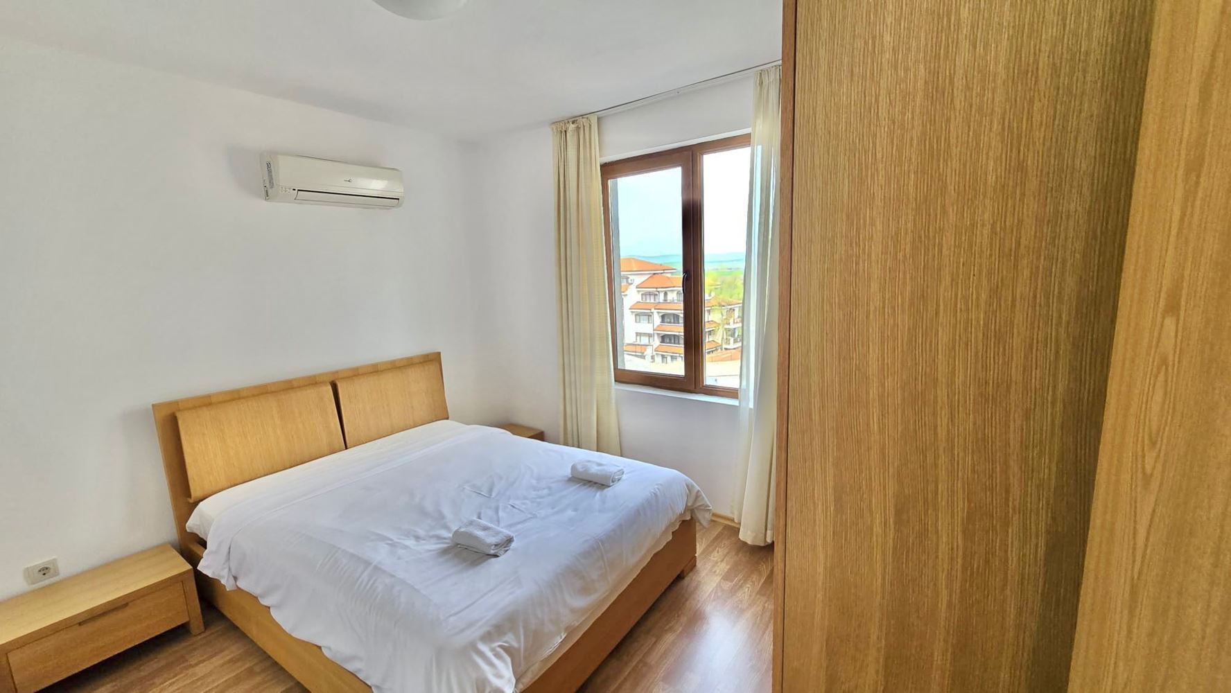 Attraktive Ein-Zimmer-Wohnung mit Poolblick in Aheloy