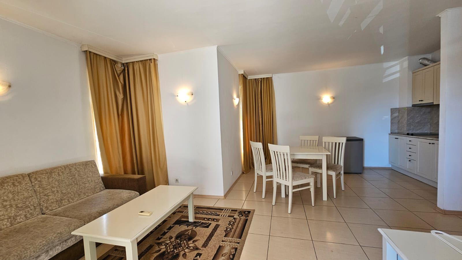 Exklusive Zweizimmerwohnung (Wohnung mit einem Schlafzimmer) in Sonnenstrand – keine Instandhaltungsgebühr