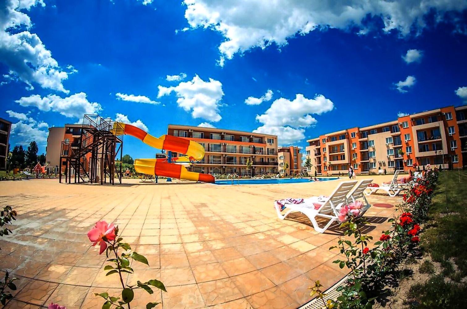 Studio im Herzen von Sonnenstrand mit ausgezeichneter Lage und umfangreicher Infrastruktur