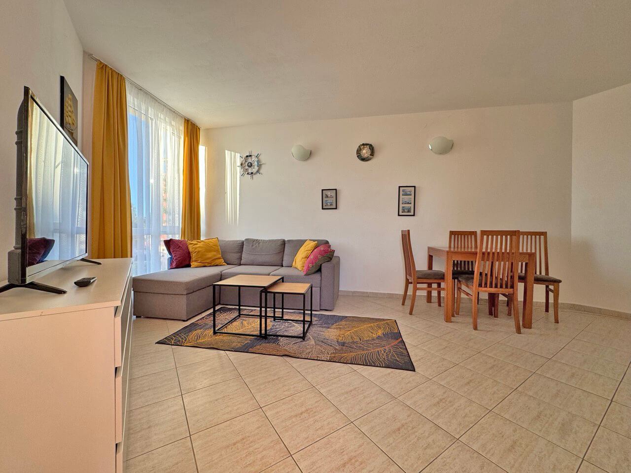 Stilvolle Zweizimmerwohnung in Sonnenstrand – Komfort, Annehmlichkeiten und eine Atmosphäre für einen echten Urlaub am Meer