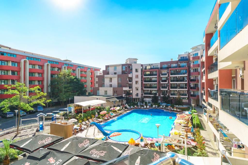 Stilvolle Zweizimmerwohnung nur wenige Meter vom Strand im Ferienresort Sonnenstrand