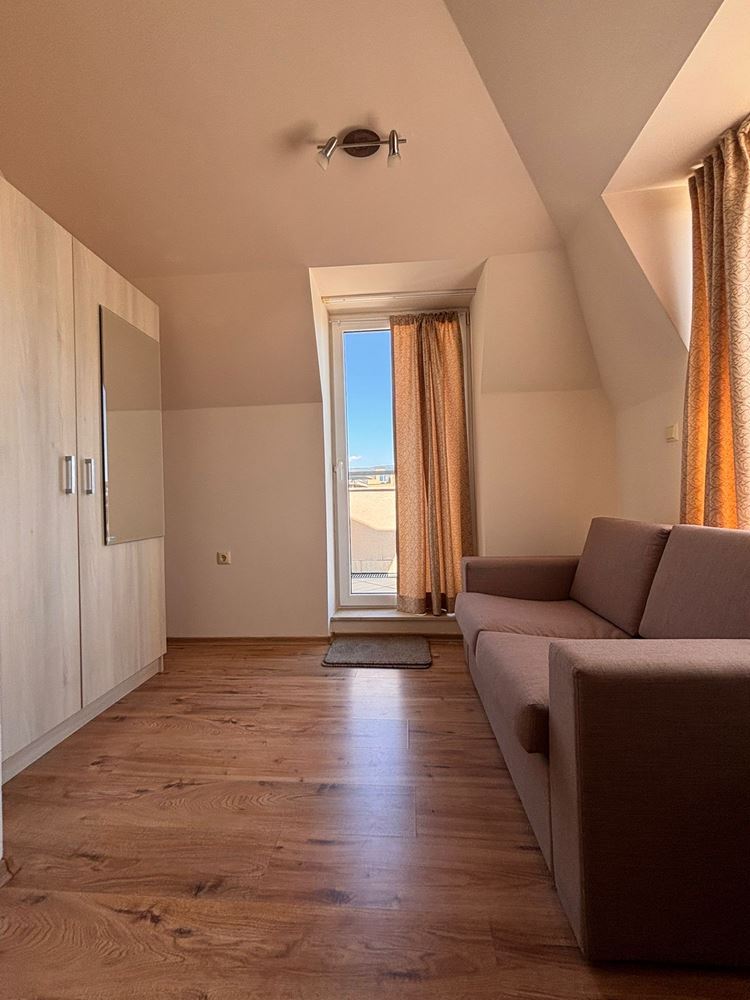 Elegantes Studio mit Panoramaterrasse in einem Luxuskomplex in Sonnenstrand