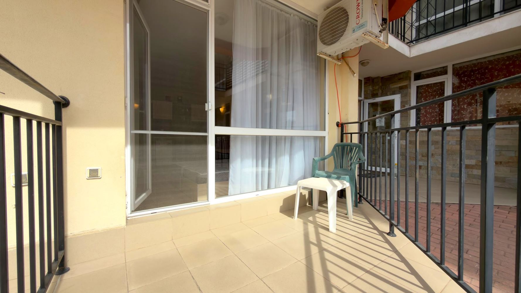 Möblierte Studio-Wohnung mit Poolblick in Sonnenstrand