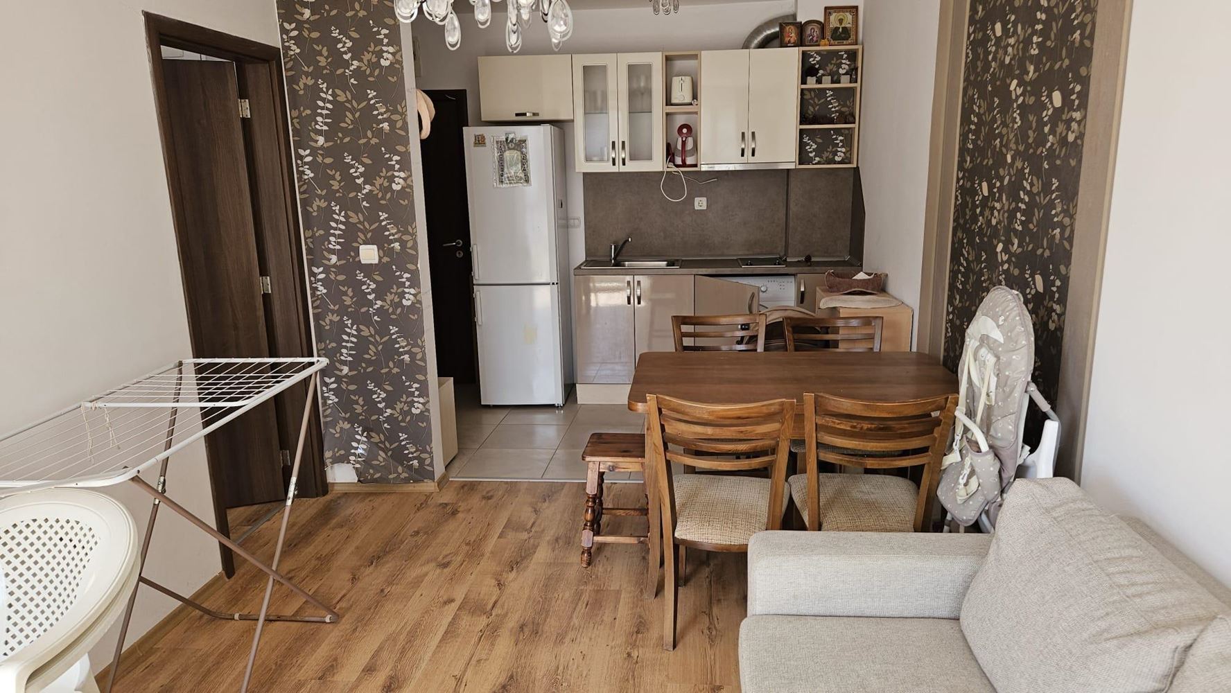 Zweizimmerwohnung in Nessebar mit Möblierung und hervorragenden Annehmlichkeiten in der Anlage
