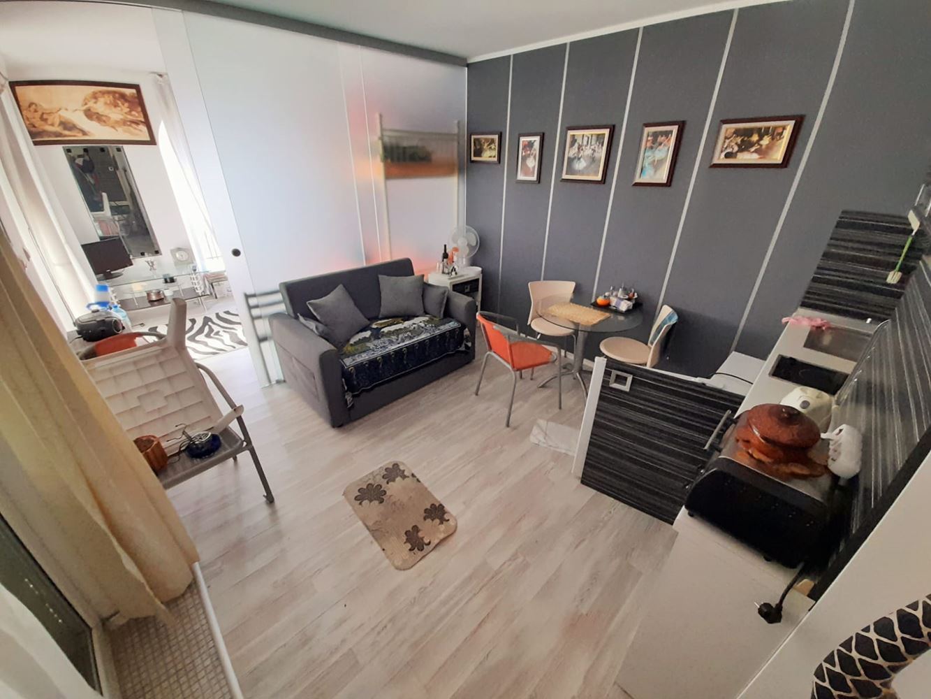 Großzügiges Studio-Apartment mit getrennten Wohnbereichen in einer prestigeträchtigen Anlage nahe Cacao Beach in Sunny Beach