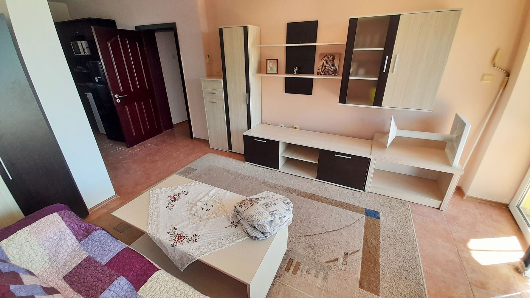 Bezugsfertige 2-Zimmer-Wohnung mit niedrigen Instandhaltungskosten in Sonnenstrand