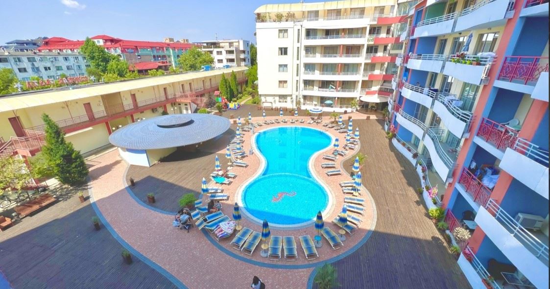 Geräumige 2-Zimmer-Wohnung in einer modernen Anlage in Sonnenstrand