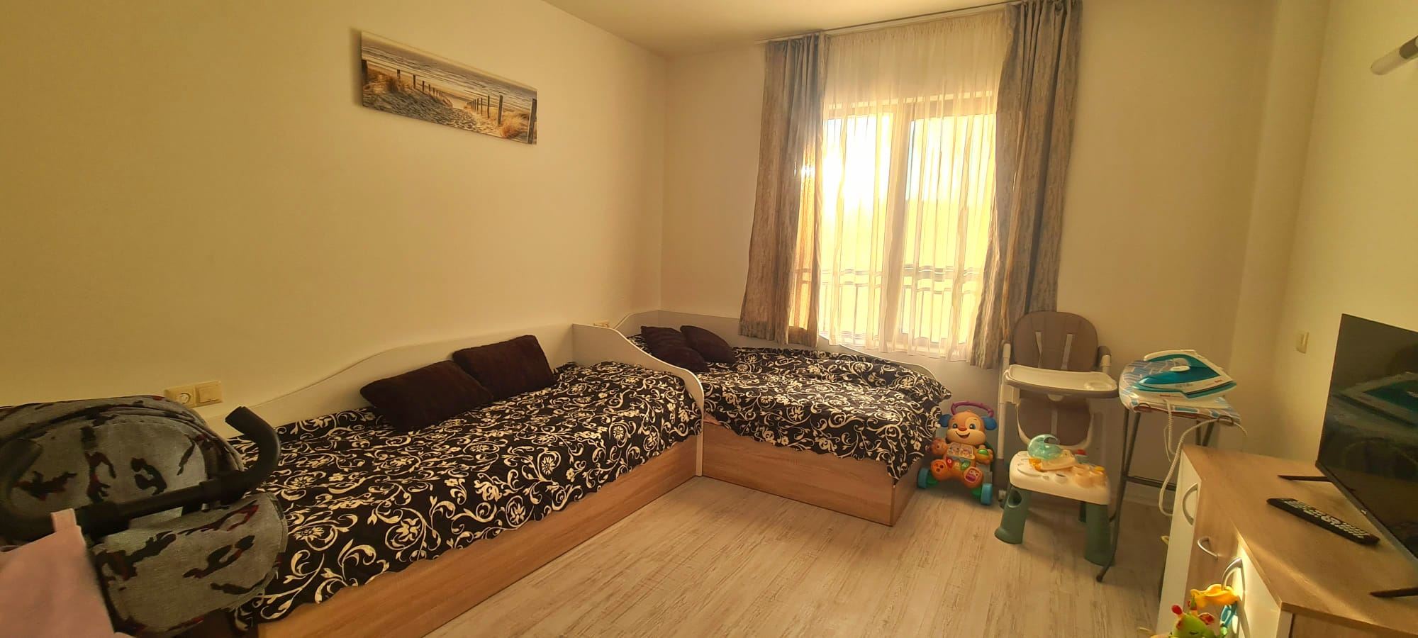 Sozopol: Drei-Zimmer-Wohnung mit zwei Schlafzimmern, 200 Meter vom Kavatsi-Strand entfernt – vollständig möbliert und bezugsfertig