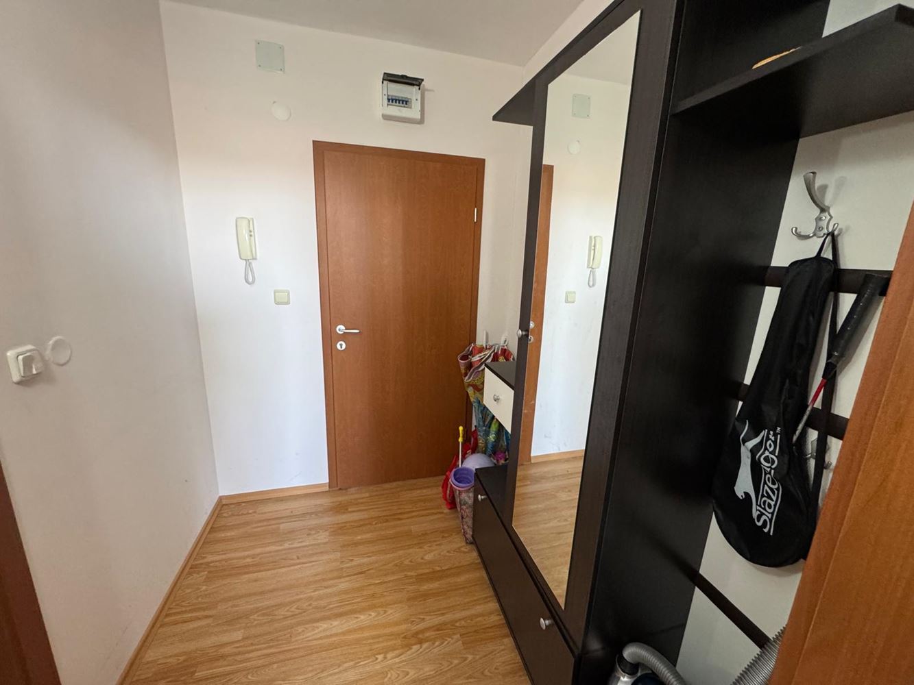 Geräumiges Studio mit Meerblick und separatem Schlafbereich in Aheloy