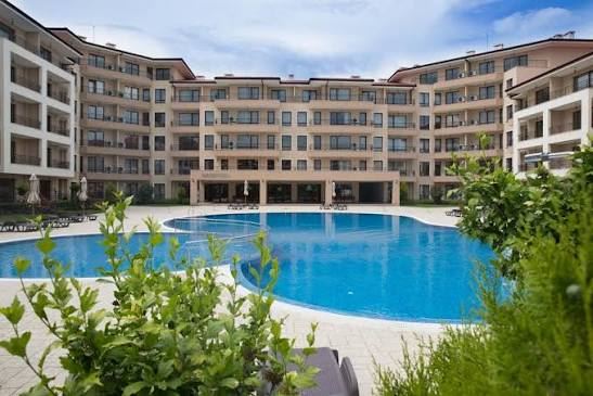 Attraktives Studio in einer grünen Anlage in Meeresnähe in Sveti Vlas – eine ausgezeichnete Gelegenheit für Urlaub und Wohnen