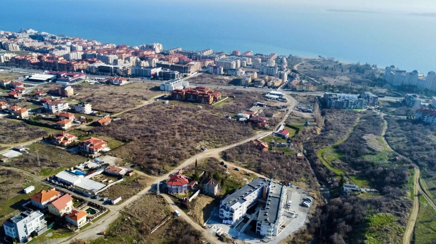 Geräumiges Studio mit Meerblick in Sveti Vlas – Fertigstellung nach Ihrem Geschmack möglich