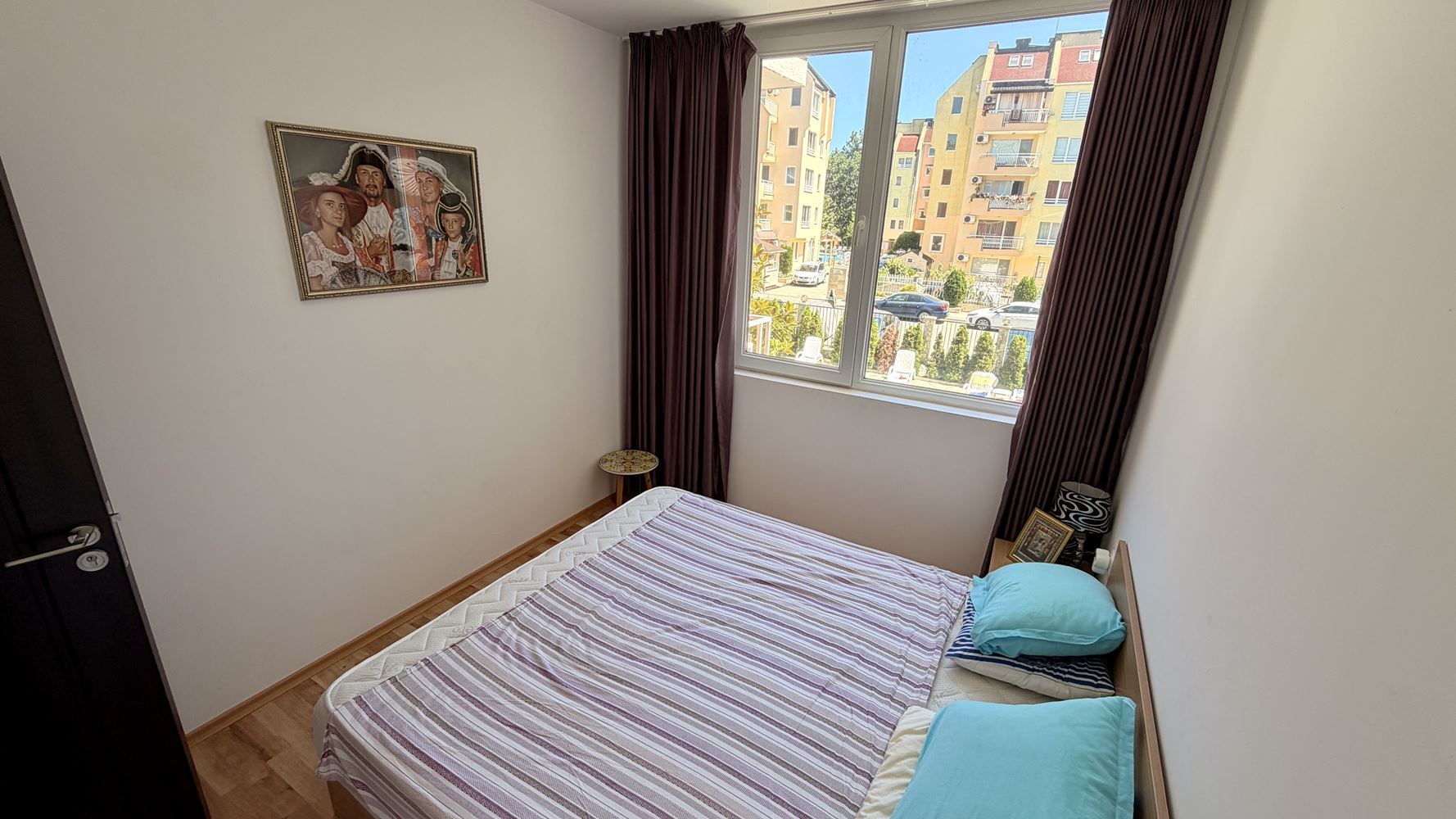 Gemütliche Wohnung mit einem Schlafzimmer und Poolblick in einer ruhigen Gegend von Sonnenstrand