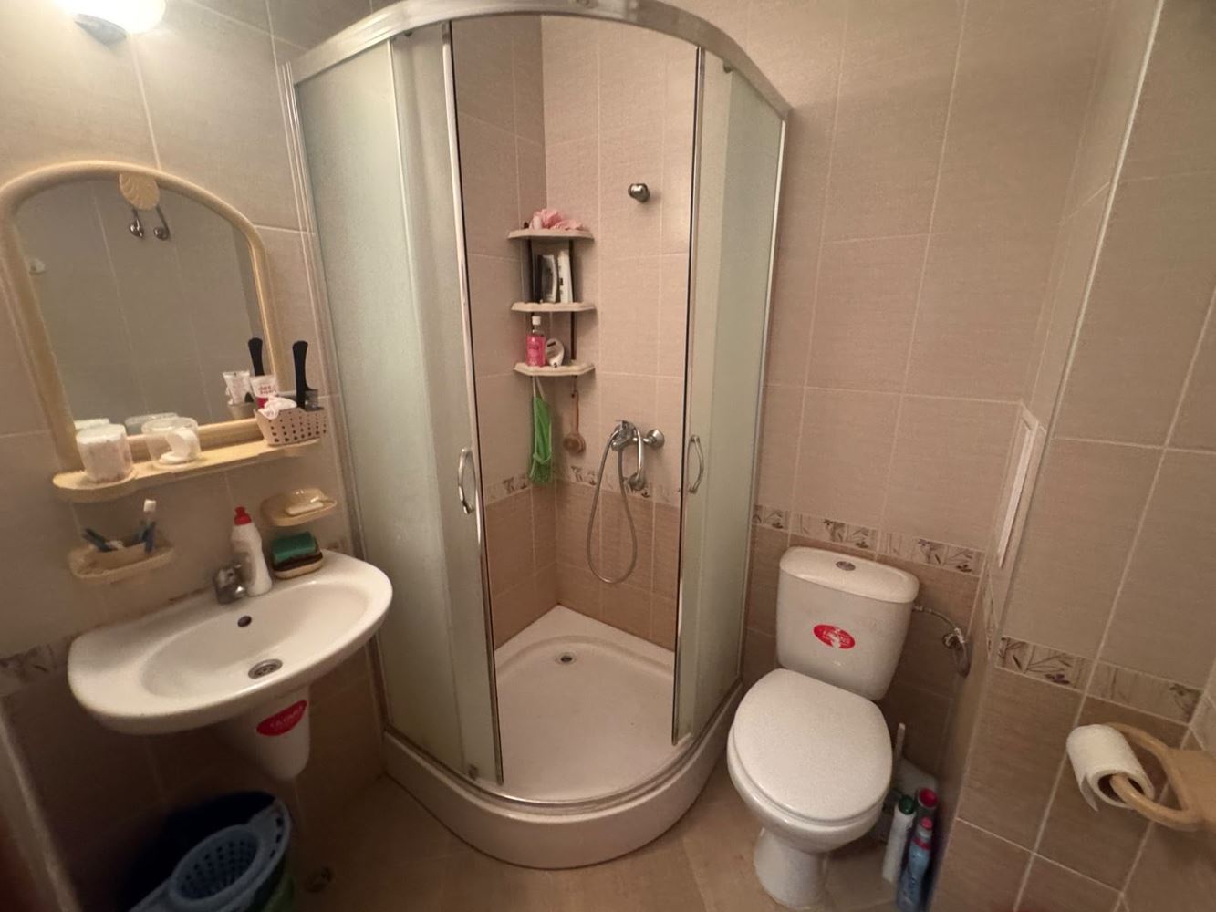 Wohnung mit einem Schlafzimmer in der Altstadt von Pomorie – vollständig möbliert, in einem Wohngebäude und bezugsfertig