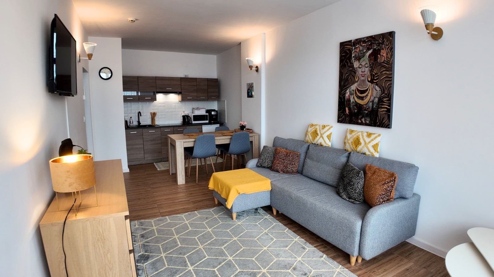 Wunderschöne 2-Zimmer-Wohnung in Sonnenstrand – vollständig möbliert in einer gepflegten Anlage