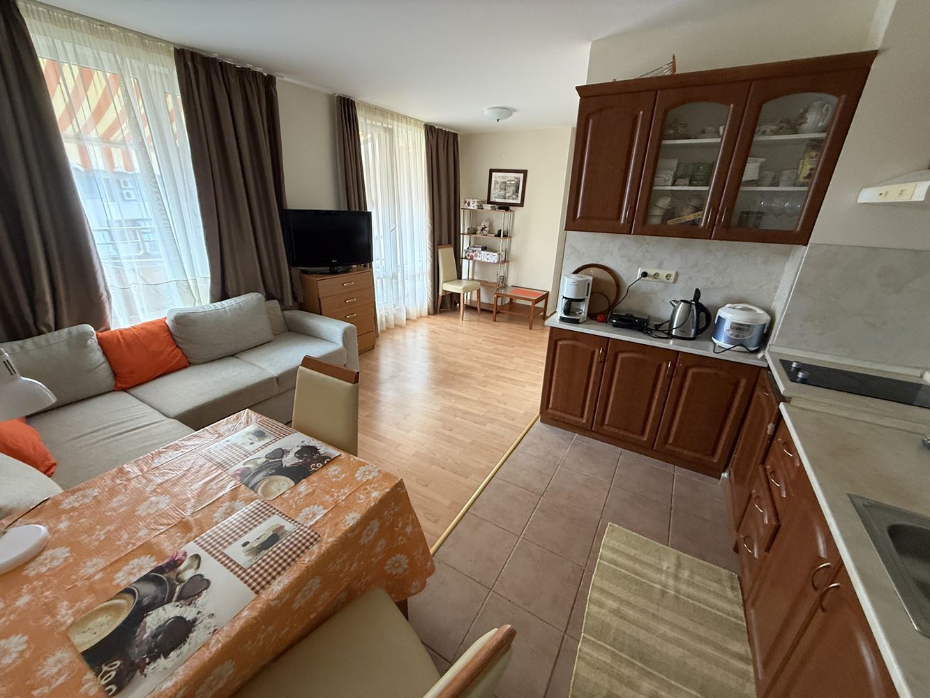 Geräumige 2-Zimmer-Wohnung in einer der beliebtesten Anlagen in Sonnenstrand