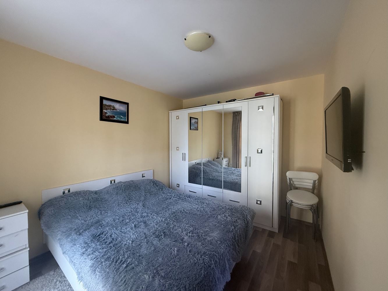 2-Zimmer-Wohnung im Zentrum von Sonnenstrand – möbliert, Erdgeschoss mit ausgezeichneter Lage