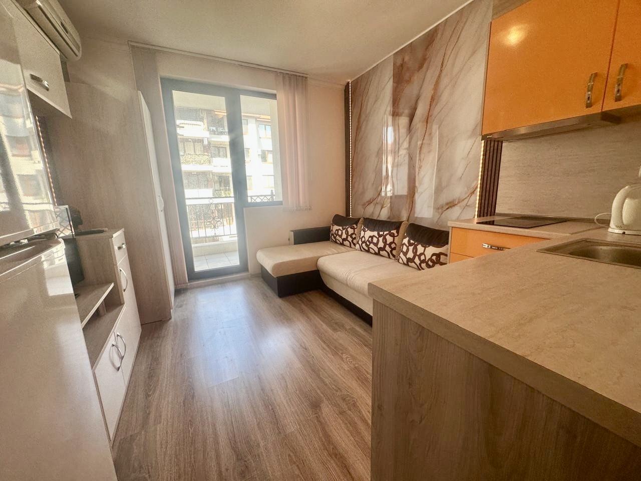 Möbliertes Studio – praktische Immobilie am Meer in Nessebar, bezugsfertig