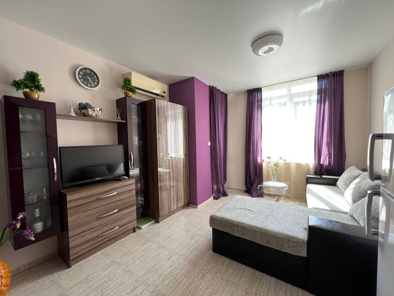 Ein-Zimmer-Wohnung mit kompletter Einrichtung in Sunny Beach – Komfort und Bequemlichkeit in Strandnähe