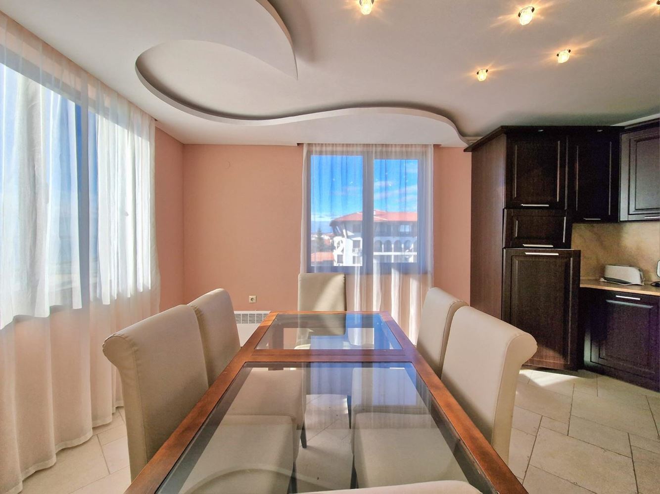 Meeresoase – 3-Zimmer-Wohnung mit beeindruckendem Meerblick in Sveti Vlas