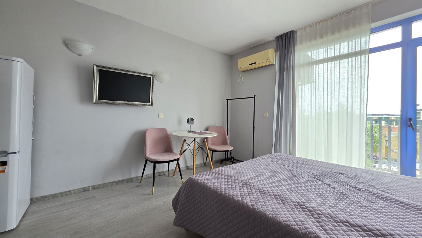 Studio in Sonnenstrand, 300 m vom Strand – ausgezeichnete Lage und Annehmlichkeiten