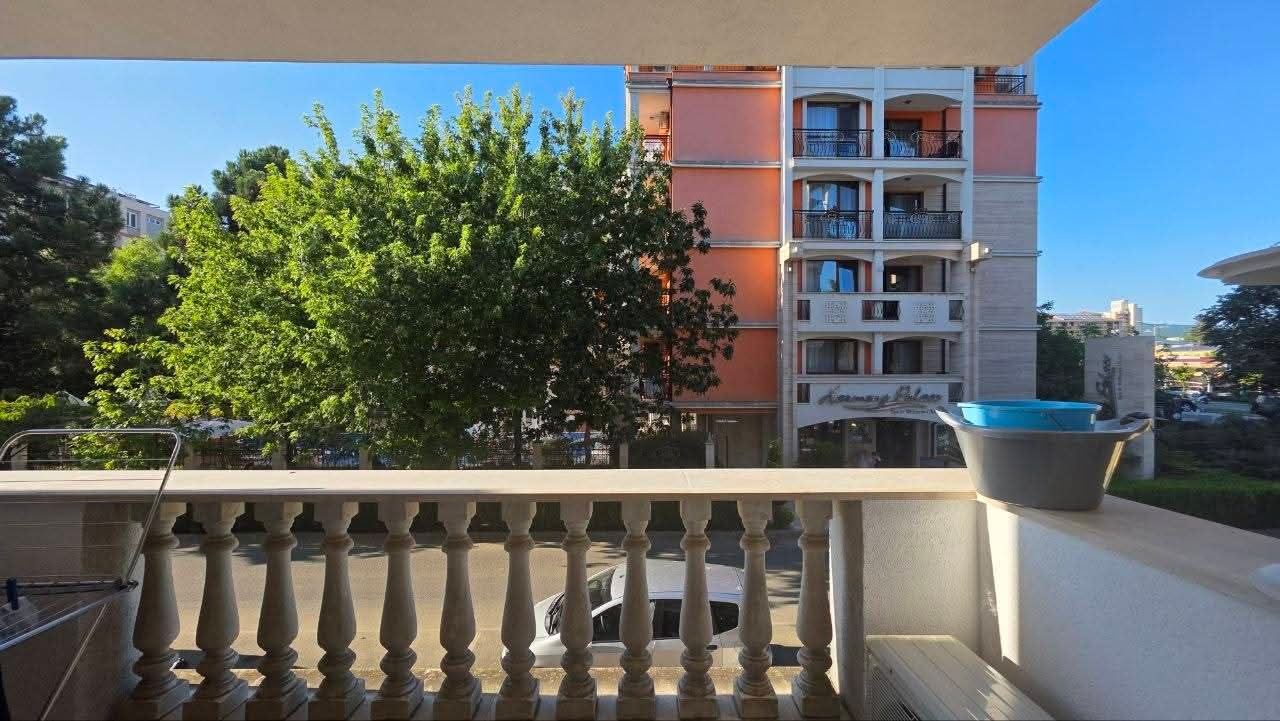 Möbliertes Studio mit hervorragenden Annehmlichkeiten in Sonnenstrand – bezugsfertige Immobilie für Urlaub und Investition