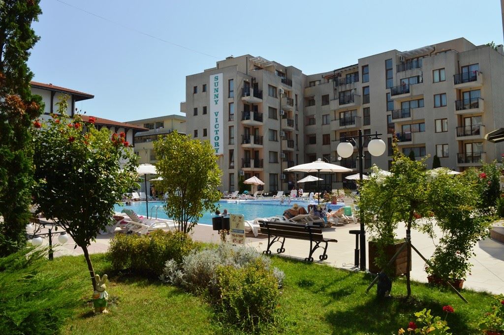 2-Zimmer-Wohnung mit Panoramablick und ausgezeichneter Lage in Sunny Beach